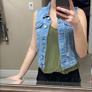 Denim vest